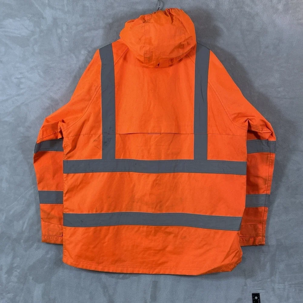 VIKING Professional Journeyman 300D Orange Reflective Jacket Mens XL Hi Vis